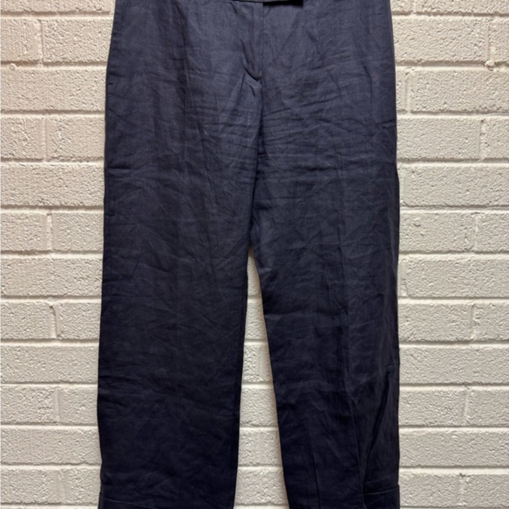 Paul & Shark Dark Gray Linen Pants